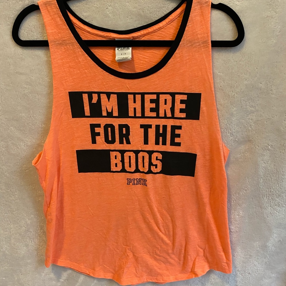 NWOT PINK Halloween Tank